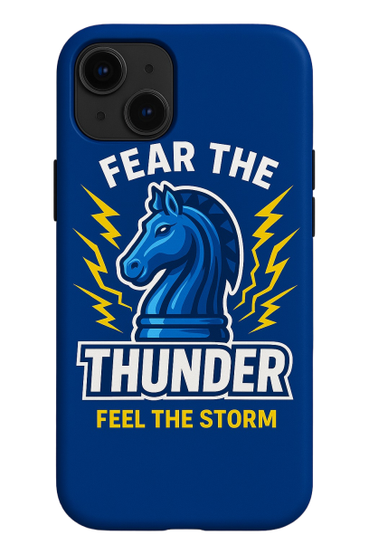 Funda para iPhone 14 “Fear the Thunder”