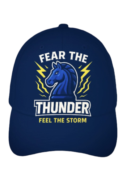 Gorra Azul “Fear the Thunder”